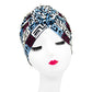 European And American Popular Retro Turban Hats African Handmade Spiral Flower Hats Bohemian Fashion Hats