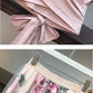Women Irregular Tee Mesh Skirts Tops Vintage Skirt