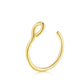 Titanium Steel Nose Ring Stainless Steel Piercing C-Angle Nose Piercing