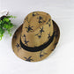 Summer Children Straw Hat Print Baby Hats Kids
