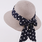 New Children's Straw Hats Leisure Ribbon Bow Hat