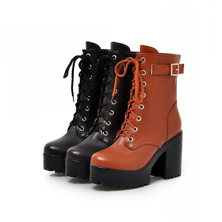 High heel women's boots