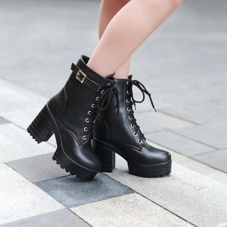 High heel women's boots