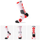 Trendy Hit Color Long Barrel Basketball Socks Men