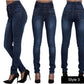 Fashion Elastic High Waist Jeans Women Pencil