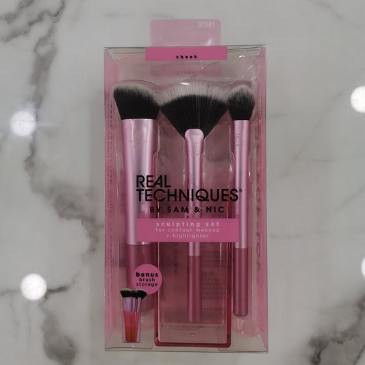 Nuevo Juego de brochas de maquillaje REAL T, 5 uds., herramientas