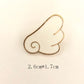 Angel'S Wings And Broochs Cute Personality Fashion Coat Backpack Hat Accessories
