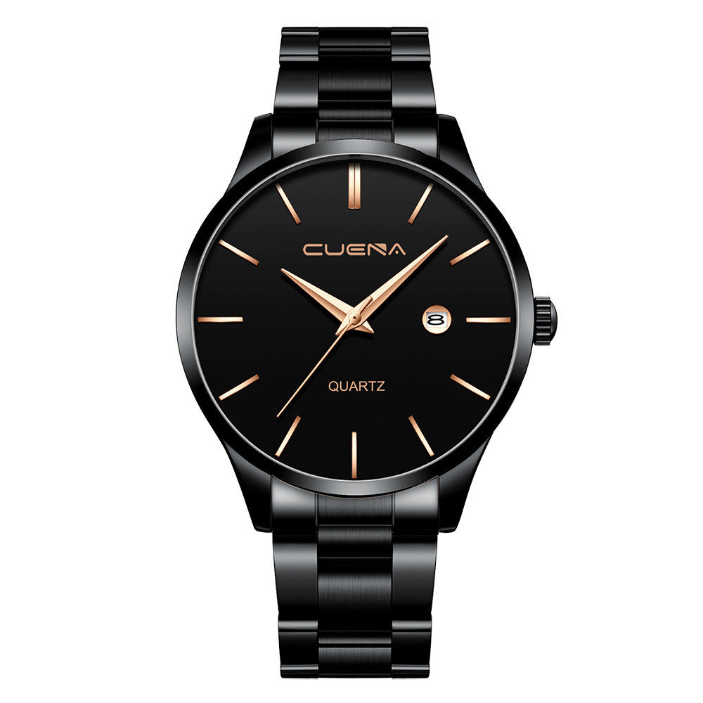 CUENA Relojes para hombre Top Brand Movimiento de cuarzo Lujo