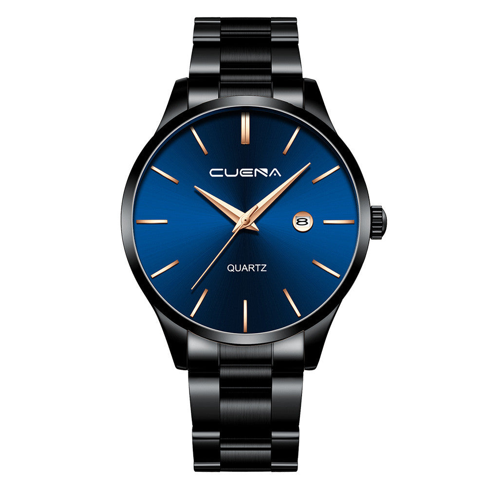 CUENA Relojes para hombre Top Brand Movimiento de cuarzo Lujo