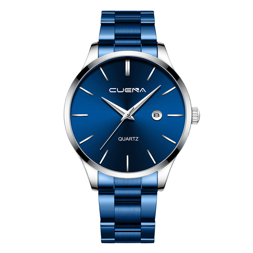 CUENA Relojes para hombre Top Brand Movimiento de cuarzo Lujo