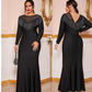 Fat Women Plus Size Evening Party Prom Long Dress Dresses