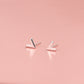 Small Wholesale Silver Needle Piercing Small Earrings For Women