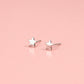 Small Wholesale Silver Needle Piercing Small Earrings For Women