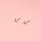 Small Wholesale Silver Needle Piercing Small Earrings For Women