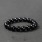 Black Agate Bracelet Transfer Beads For Men
