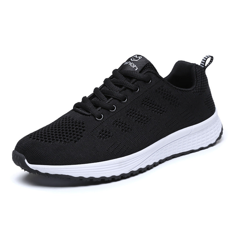 New Style Sports Shoes Women Flying Woven Mesh Women's Shoes Sports Shoes