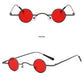 Super Small Round Frame Retro Sunglasses For Men Women Prince Glasses Hip Hop Sunglasses
