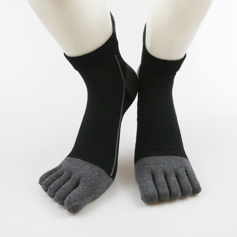 Calcetines con punta de algodón para hombre y niño para proteger los calcetines tobilleros