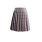 Pleated Skirt Black Plaid Skirt Skirt