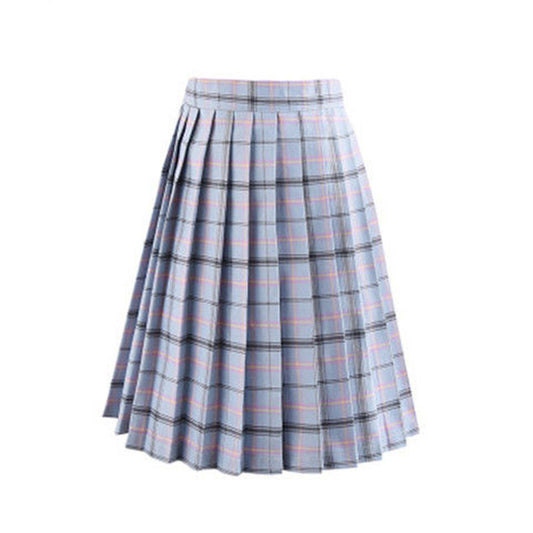 Pleated Skirt Black Plaid Skirt Skirt