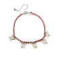Rhinestone Anklets For Women Zirconia Butterfly Cuban Link Anklet Bracelet On Leg Chain Bohemia Jewelry Foot Accesories