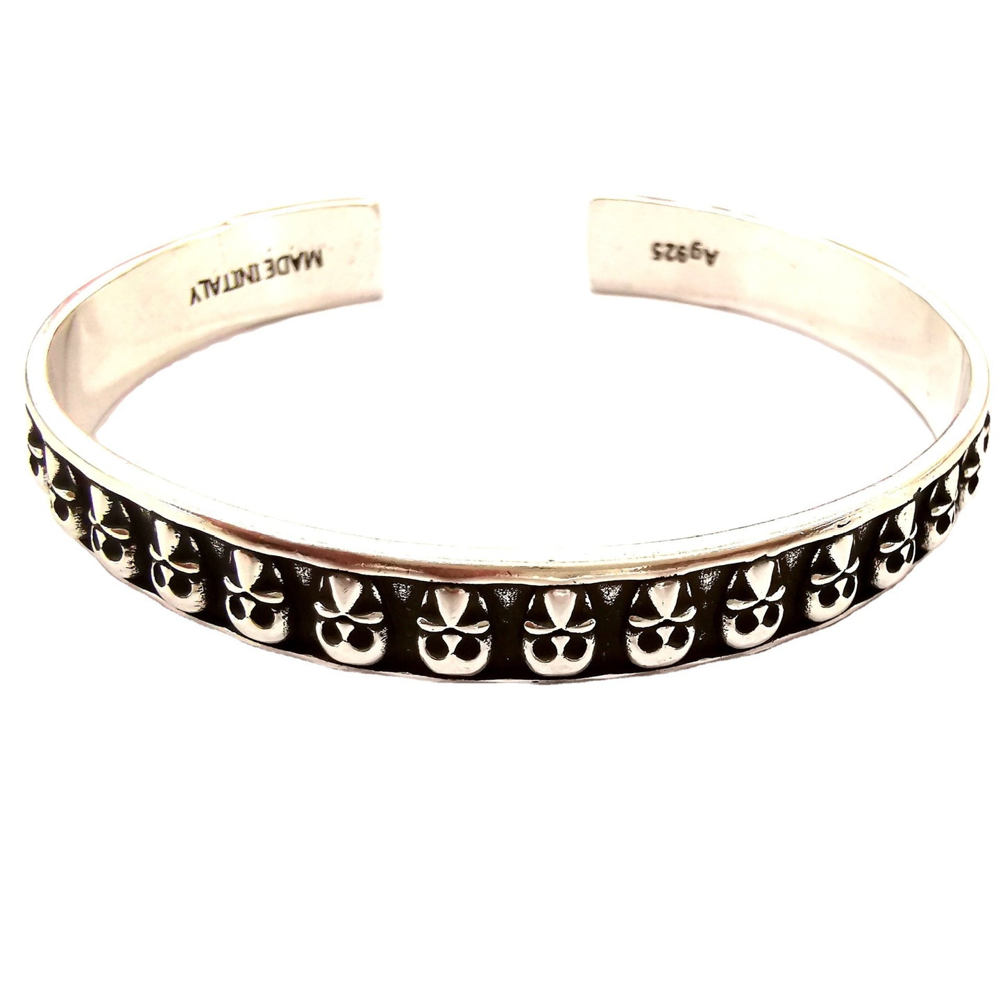 Pulsera de calavera dominante para hombres y mujeres.