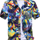 Summer Short-Sleeved Beach Shirt Men