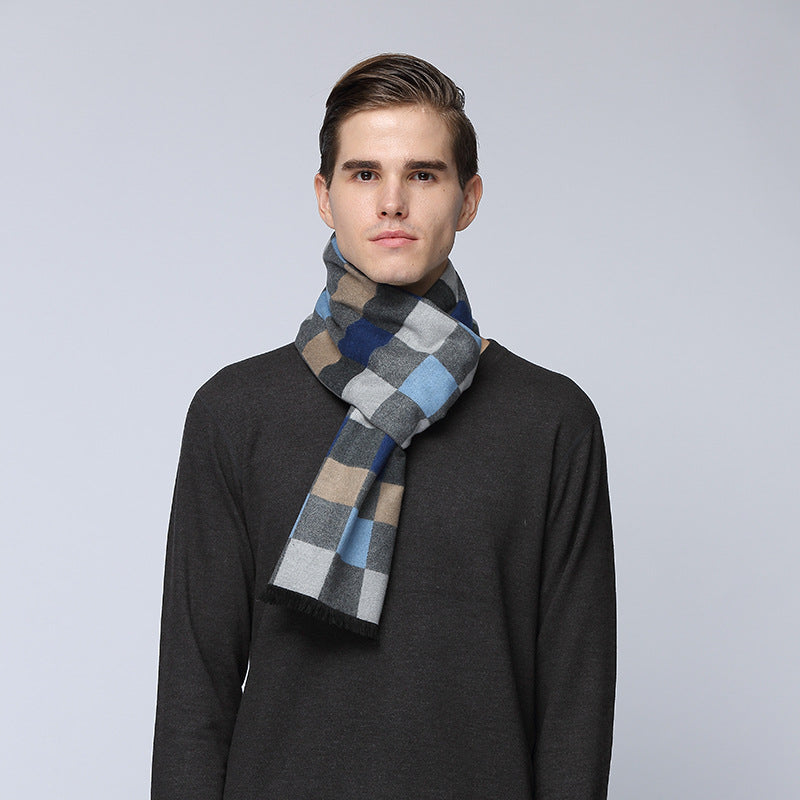 Silk brushed scarf