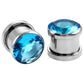 Stainless Steel Zircon Auricle Human Body Piercing Ear Expander