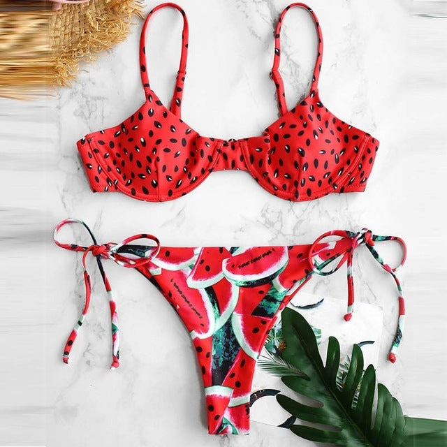 Bikini Traje de baño Mujer Push Up Traje de baño