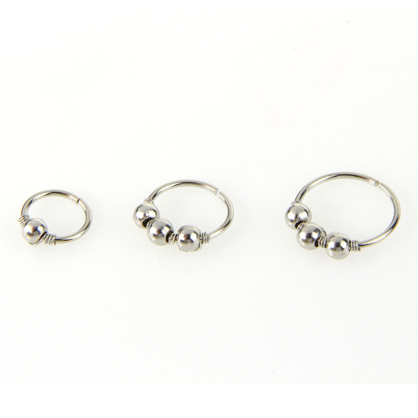 Round Nose Ring Human Body Piercing Jewelry