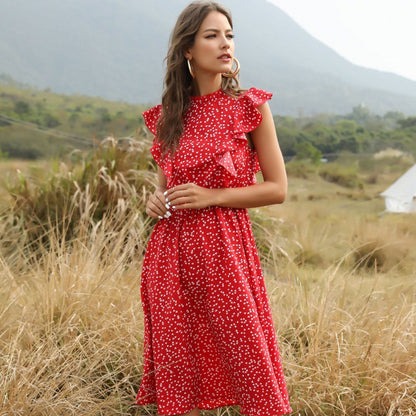 Vestido largo de gasa de verano para mujer Maxi vestidos