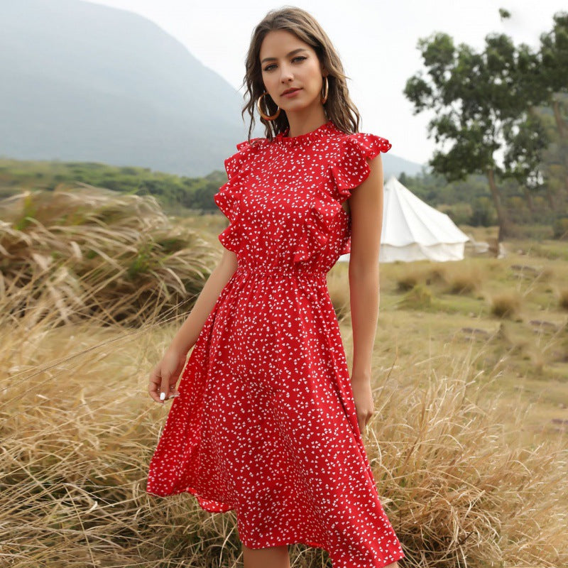 Vestido largo de gasa de verano para mujer Maxi vestidos