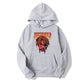 Fleece hooded sweatshirt