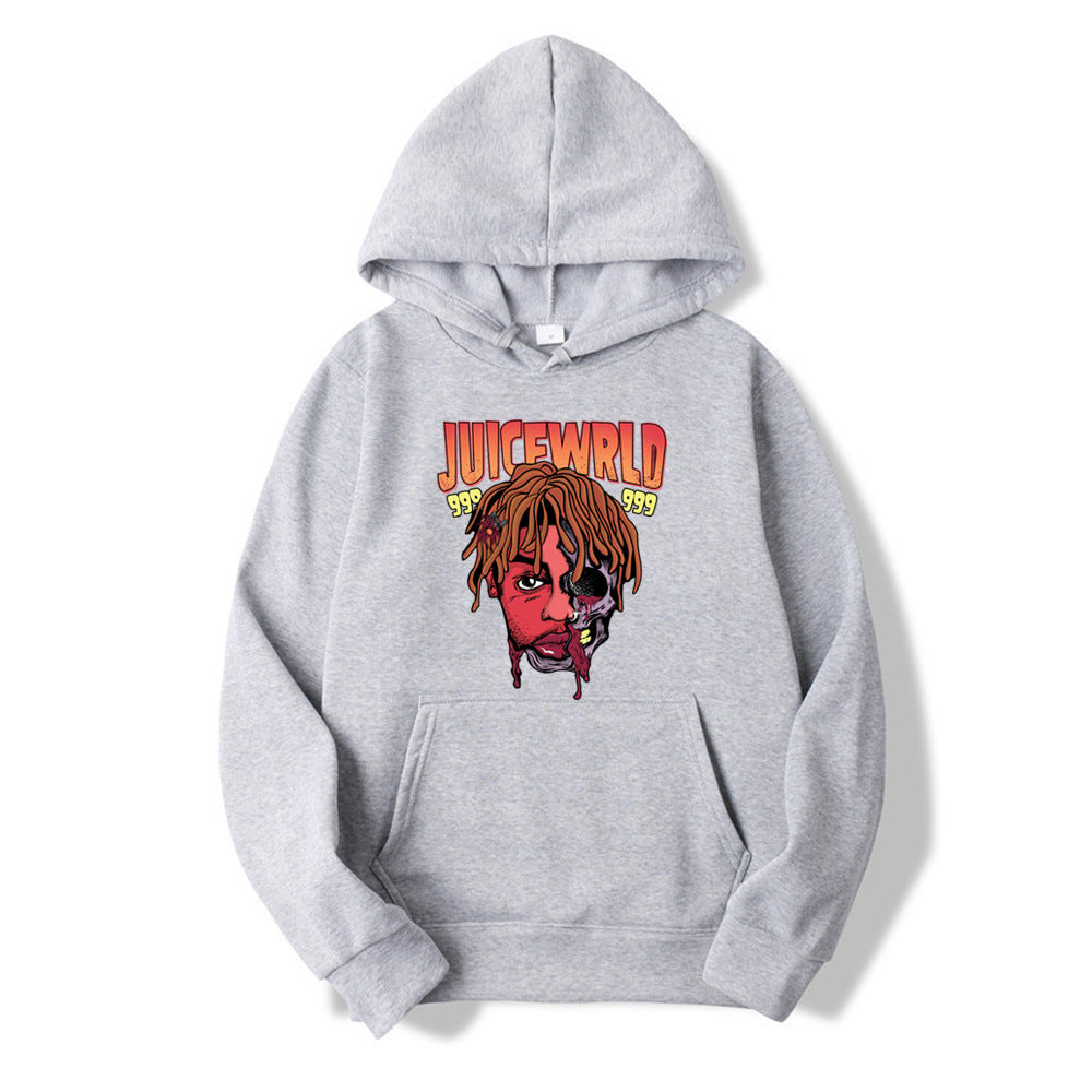 Fleece hooded sweatshirt