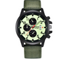 Mens Brand Watches Fashion Nylon Band Military Sports Watch