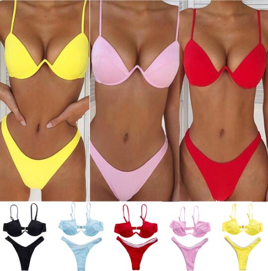 Bikini de verano para mujer, traje de baño, bañista, nuevo