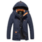 Spring thin Jacket jacket Men's casual outdoor waterproof breathable long hooded stand collar Jackets men 086