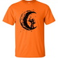 Digging The Moon Print Casual Mens O-neck T Shirts Fashion Men's Tops Men T-shirt Short Sleeve Men Tshirt