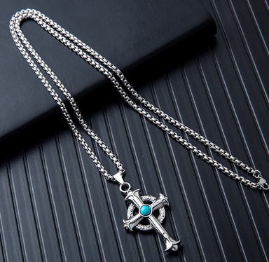 Hiphop pendant titanium steel chain pendant for men and women