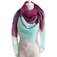 Design Women Triangles Scarf Long Scarves Shawl Autumn Winter