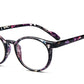 Optical Glasses Frame Eyeglasses With Clear Lens Glass Men Women Vintage Round Clear Transparent Women's Fake Glasses Frames