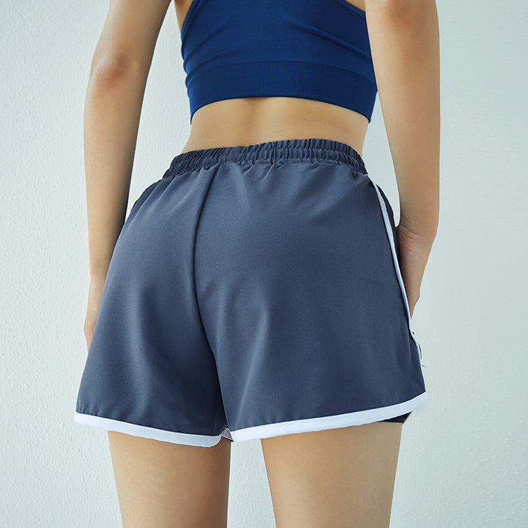 High waist sports shorts for women