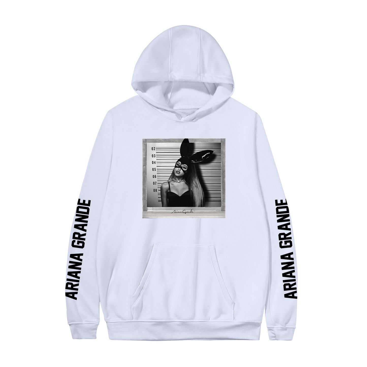 Printed hooded sweatshirt