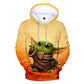 Baby Yoda Customized 3D Hooded Sweater for Men and Women