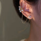 Butterfly Tassel Ear Cuff Without Piercing