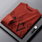 Jacquard Turtleneck Collar Sweater For Men