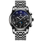 Men’s watches, sports, multifunctional automatic mechanical watches, waterproof leisure men's watches