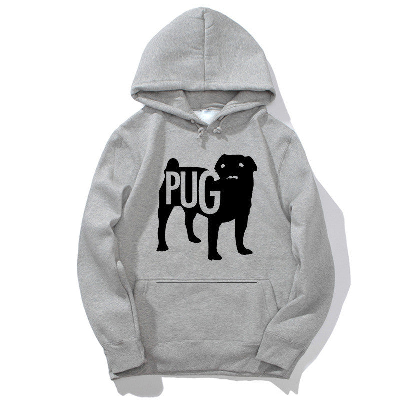 Printed hooded sweatshirt