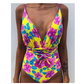 One Piece Swimsuit Backless Monokini Swimwear Women